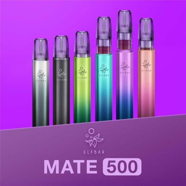 Elf Bar MATE500 E-Shisha Pod System | Online kaufen 7,00!