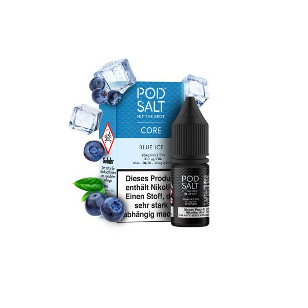 Pod Salt - Blue Ice 10 ml - 20 mg/ml