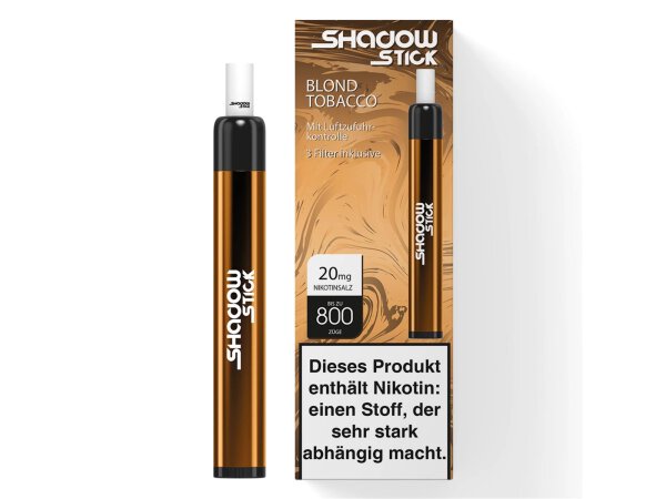 Shadow Stick Disposable Blond Tobacco 20mg