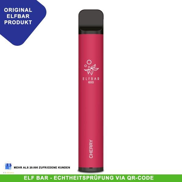 Elf Bar - Cherry 20mg/ml 600 Züge