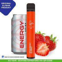 Elf Bar 600 - Strawberry Elfergy 20mg/ml