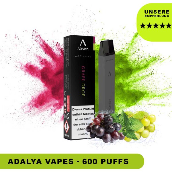 Adalya Vape - Grape Drop 12mg/ml
