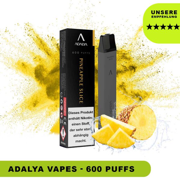 Adalya Vape - Pineapple Slice 12mg/ml
