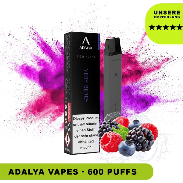 Adayla Vape - Very Berry 20mg/ml