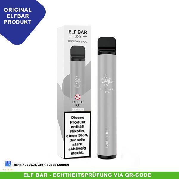 Elf Bar 600 - Lycee Ice 20mg/ml