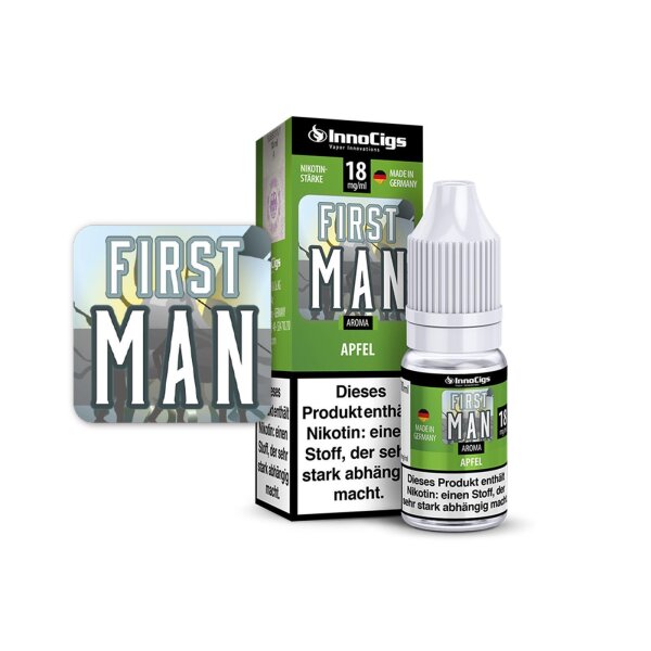 Innocigs Liquid 10ml - 0mg First Man Apfel