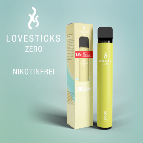 Lovesticks 800 - Lemon Nikotinfrei
