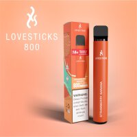 Lovesticks 800 - Strawberry Banana 20mg/ml