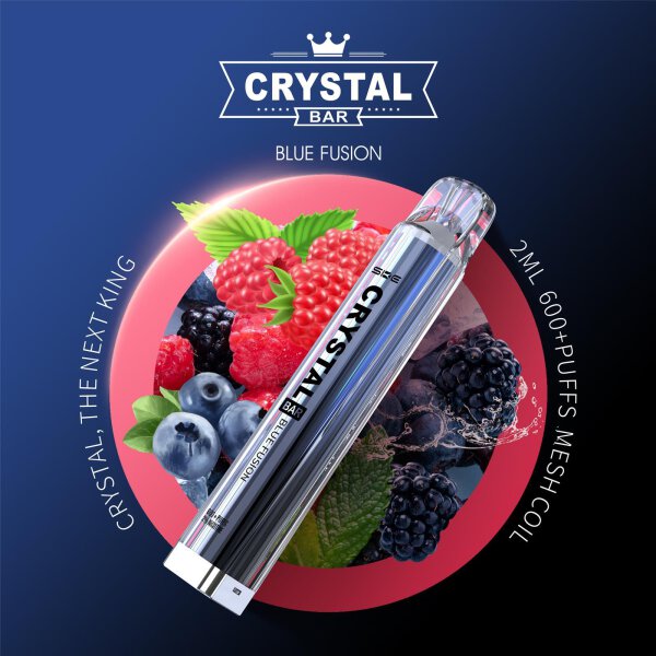 SKE Crystal Bar 600 - 2mg Blue Fusion