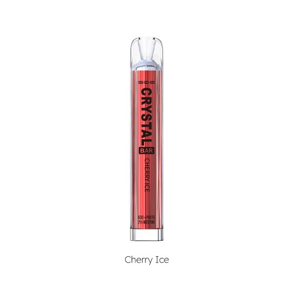 SKE Crystal Bar 600 - 2mg Cherry Ice