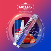 SKE Crystal Bar 600 - 2mg Strawberry Blast