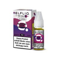 ELFBAR ELFLIQ 10ml - Blueberry Sour Raspberry Nikotinsalz...