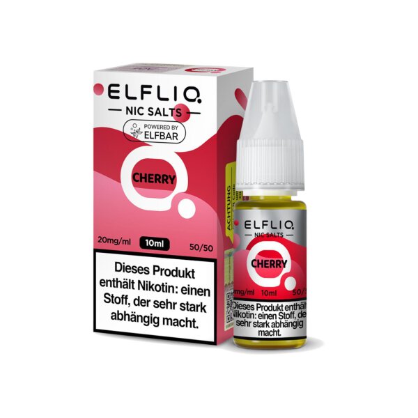 ELFBAR ELFLIQ 10ml - Cherry Nikotinsalz 20mg