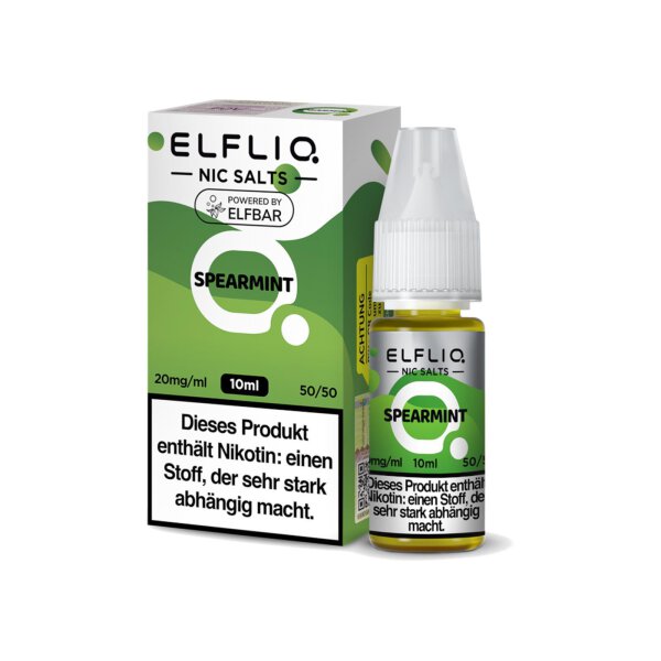 ELFBAR ELFLIQ 10ml - Spearmint Nikotinsalz 10mg
