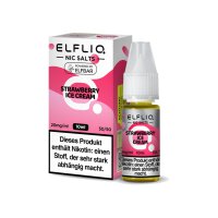 ELFBAR ELFLIQ 10ml - Strawberry Ice Cream Nikotinsalz 20mg