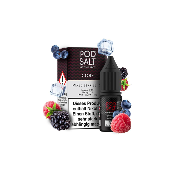 Pod Salt Core - Mixed Berries Ice - Nikotinsalz Liquid 11 mg/ml