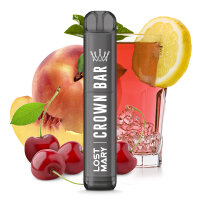 Crown Bar 20mg - Cherry Peach Lemonade 600