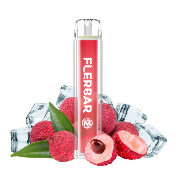 Flerbar M E-Shisha 600 - 20mg/ml - Lychee Ice