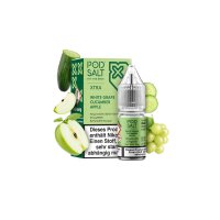 Pod Salt Xtra - White Grape Cucumber Apple - Nic Salt 10 mg/ml