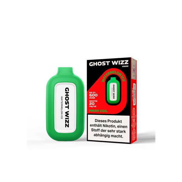 Vapes Bars® Ghost Wizz - Watermelon Ice 20mg/ml