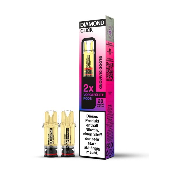 Vapes Bars Diamond Click Pod - Blood Diamond