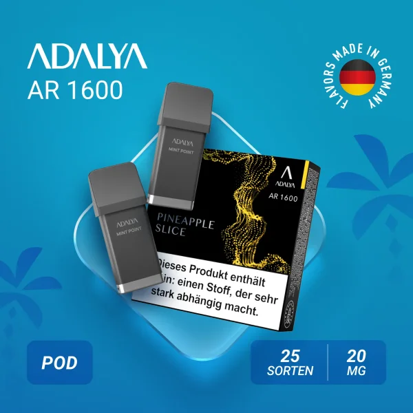 Adalya AR 1600 Pod - Alle Sorten (2er Pack)