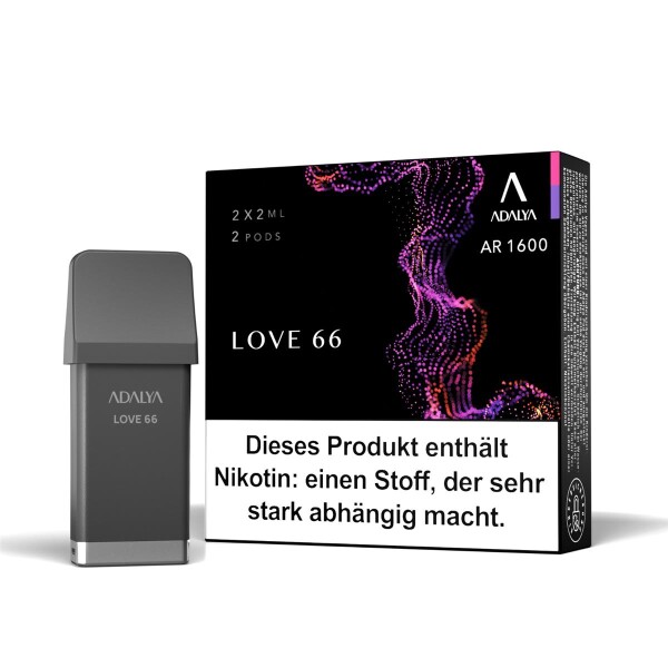 Adalya AR 1600 Pod - Love 66 (2 Stück pro Packung)