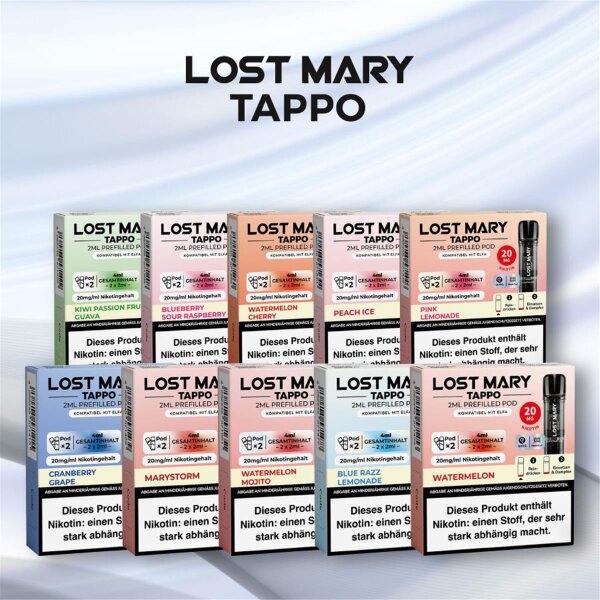 Lost Mary Tappo - Alle Sorten 20mg