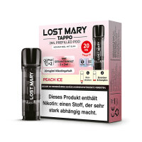 Lost Mary Tappo Pod - Peach Ice 20mg (2x pro Packung)
