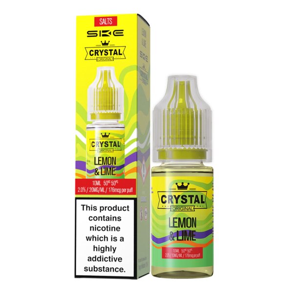 SKE Crystal Liquid - Lemon & Lime 20mg/ml