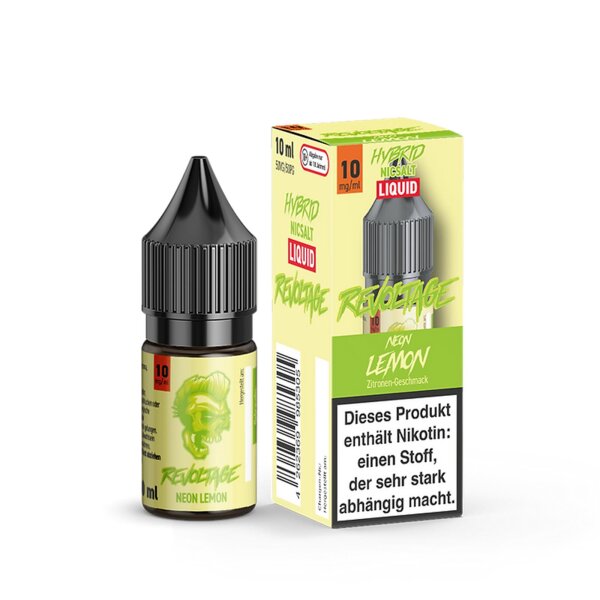 Revoltage Liquid 10ml Neon Lemon 10mg