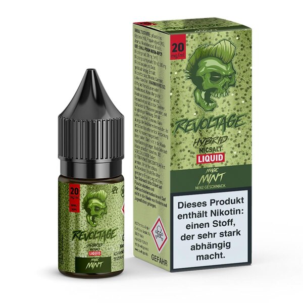 Revoltage Liquid 10ml Magic Mint 20mg