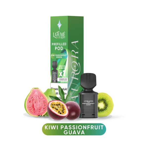 La Fume Aurora Pod - Kiwi Passion Fruit Guava 20mg