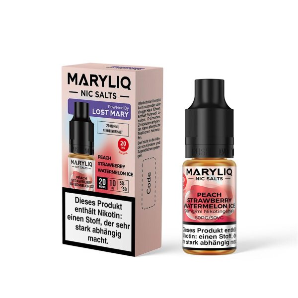 Lost Mary Maryliq - Peach Strawberry Watermelon Ice 20mg