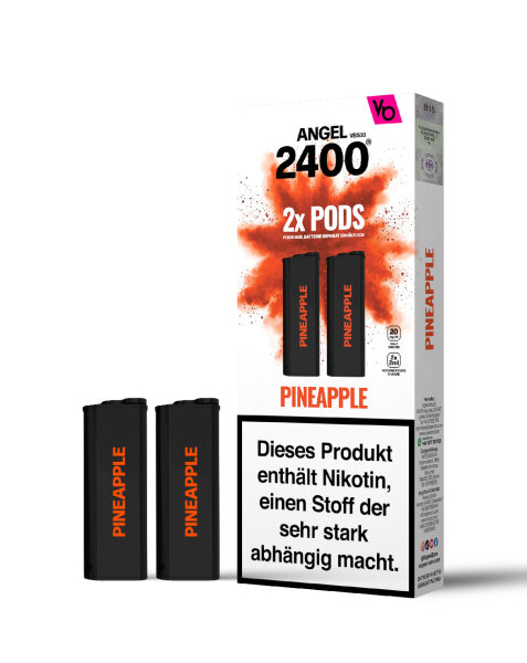Vapes Bars® Angel Pod - Pineapple 20mg (2x pro Packung)