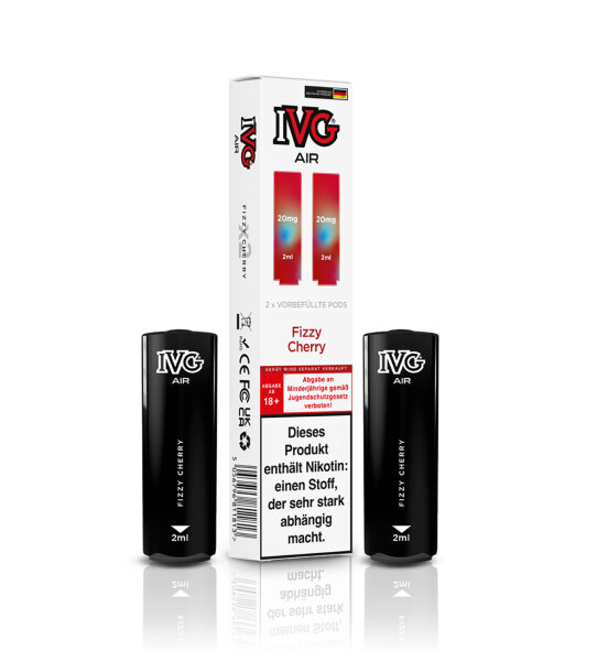 IVG Air 4 in 1 Pod - Fizzy Cherry 20mg (2er Pack)