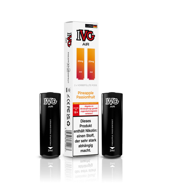IVG Air 4 in 1 Pod - Pineapple Passionfruit 20mg (2er Pack)
