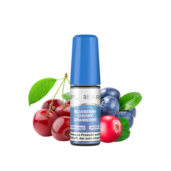 Flerbar Liquid Nic Salt - Blueberry Cherry Cranberry 20mg