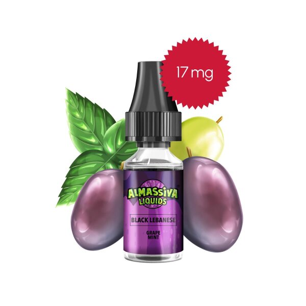 Almassiva Liquid - Black Lebanese 17mg