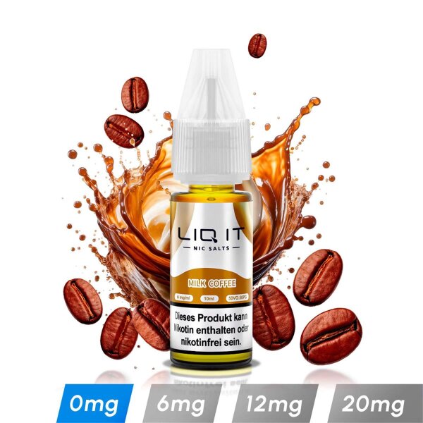 LIQ IT Liquid - Milk Coffee 0mg