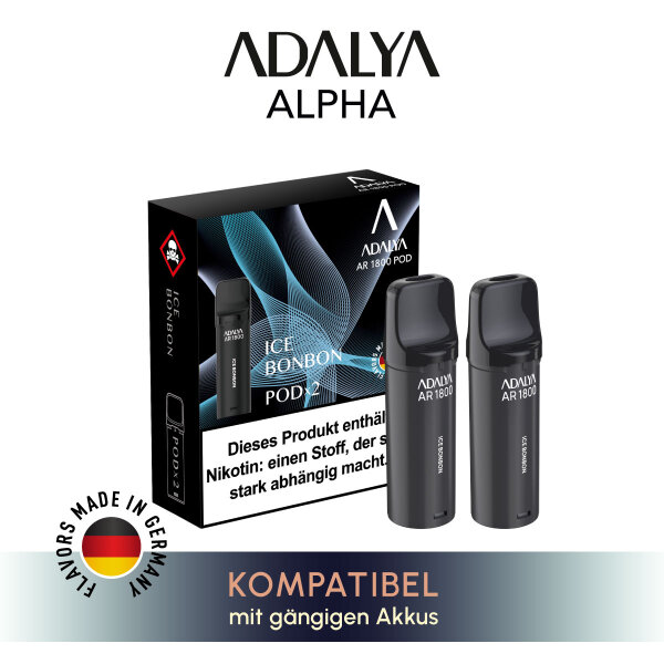Adalya Alpha Pod - Ice Bonbon 20mg (2er Pack)