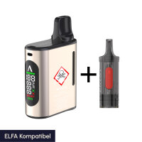 Adalya Alpha Akkuträger - Coffee Brown (inkl. Leerpod)