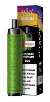 Al Fakher Vape Crown Bar 600 - Blue Razz Lemonade 20mg