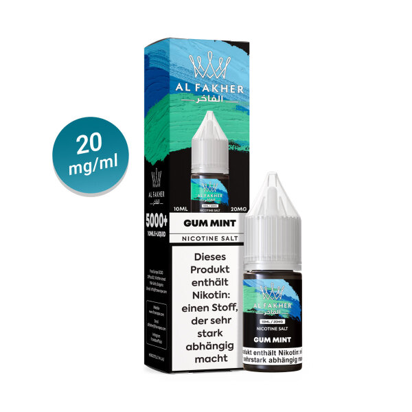 Al Fakher Liquid - Gum Mint 20mg