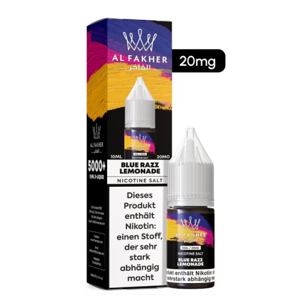 Al Fakher Liquid - Blue Razz Lemonade 20mg