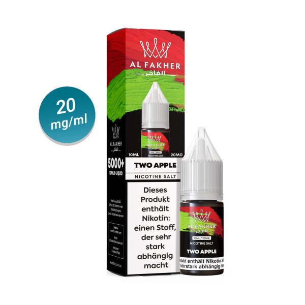 Al Fakher Liquid - Two Apple 20mg