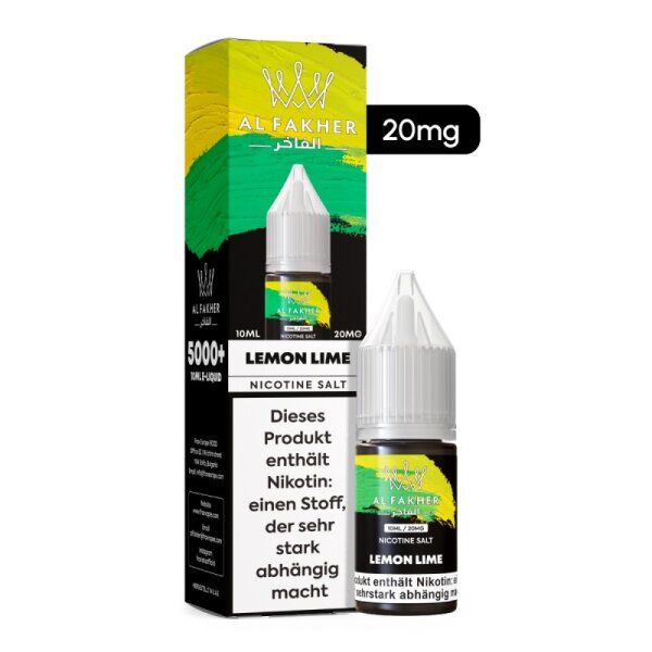Al Fakher Liquid - Lemon Lime 20mg