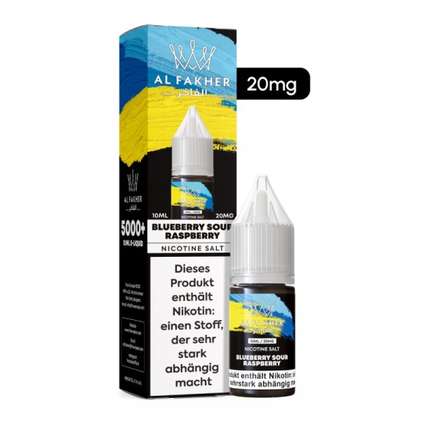 Al Fakher Liquid - Blueberry Sour Raspberry 20mg