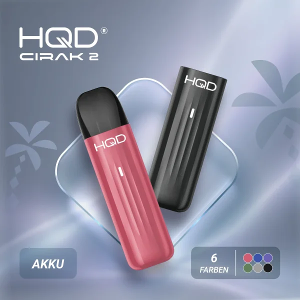 HQD Cirak 2 Akku - Alle Farben