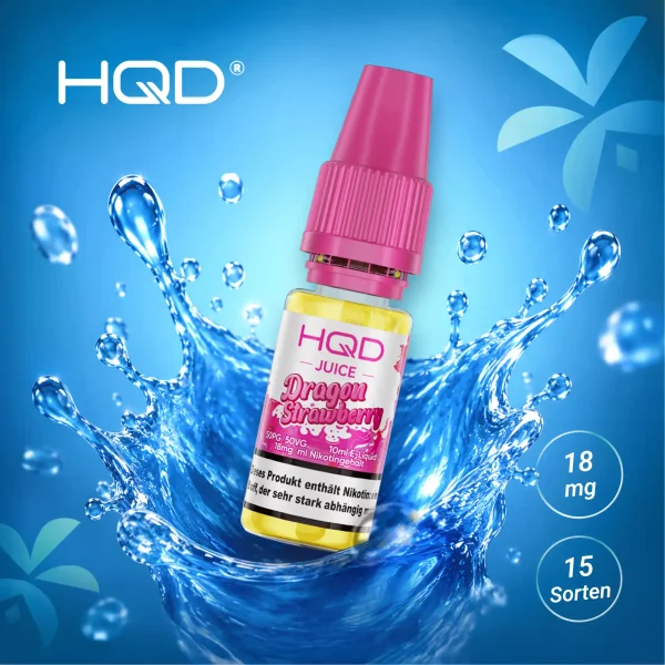 HQD Juice Liquid 10ml - Alle Sorten